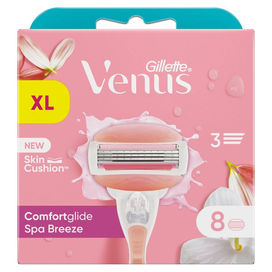 Gillette Venus Breeze Razor Blade Refills - 8 Pack