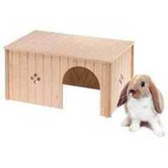 Ferplast Wooden House for Rabbits, Guinea Pigs & Hamsters SIN MAXI