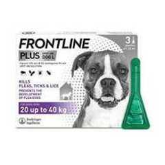 Frontline Plus Flea & Tick Treatment for Large Dogs - 3 Pipettes