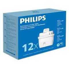 Philips Water Replacement Filter Cartridges Taste+, 12-Pack