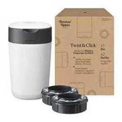 Tommee Tippee Twist & Click Nappy Bin Odour & Germ Protection