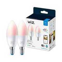 WiZ Smart Light Bulb, E14 Base, 2 Pack